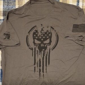 Men's Dion Wear Gray Graphic T-Shirt